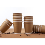 Kraft Double Wall Cups – 8 oz (Pack of 50) - Image 2