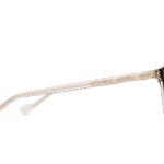 Black Full Rim Round Eyeglasses P133 - Image 3