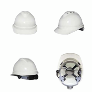 Hard Hat with 4-Point Ratchet Suspension