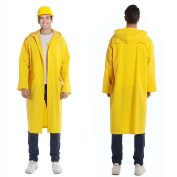 One Piece Full Body PVC Coating Raincoat