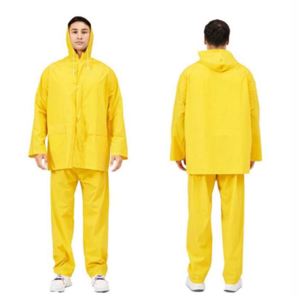 Two Piece PVC Coating Rain Suit