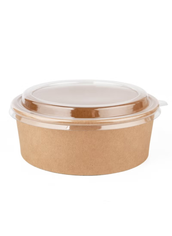 Kraft Salad Bowl with Lid – Pack of 20 - Image 3